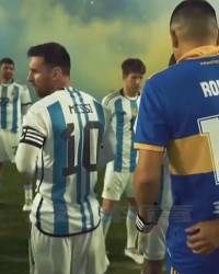 JJB- 马赛主场迎战里昂焦点战，双方球迷预热营造热烈氛围